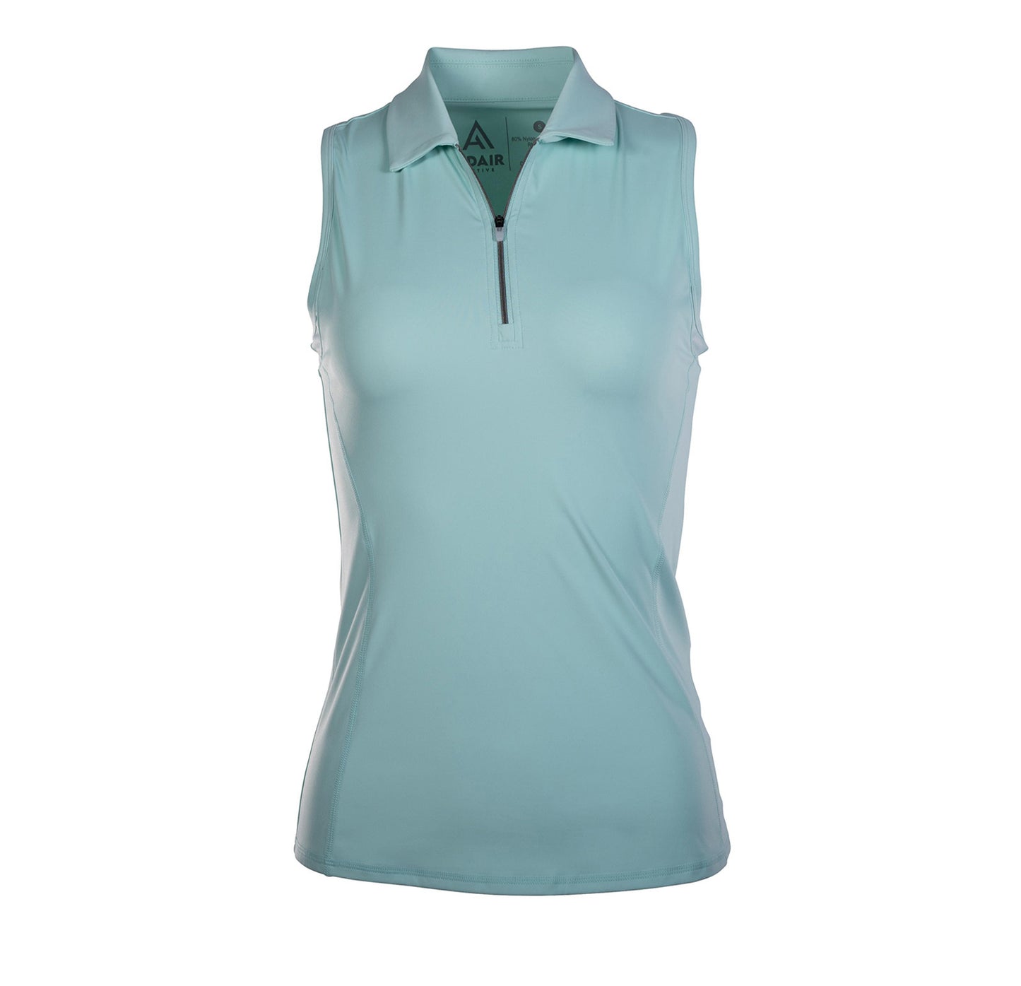 Sage Sleeveless Polo