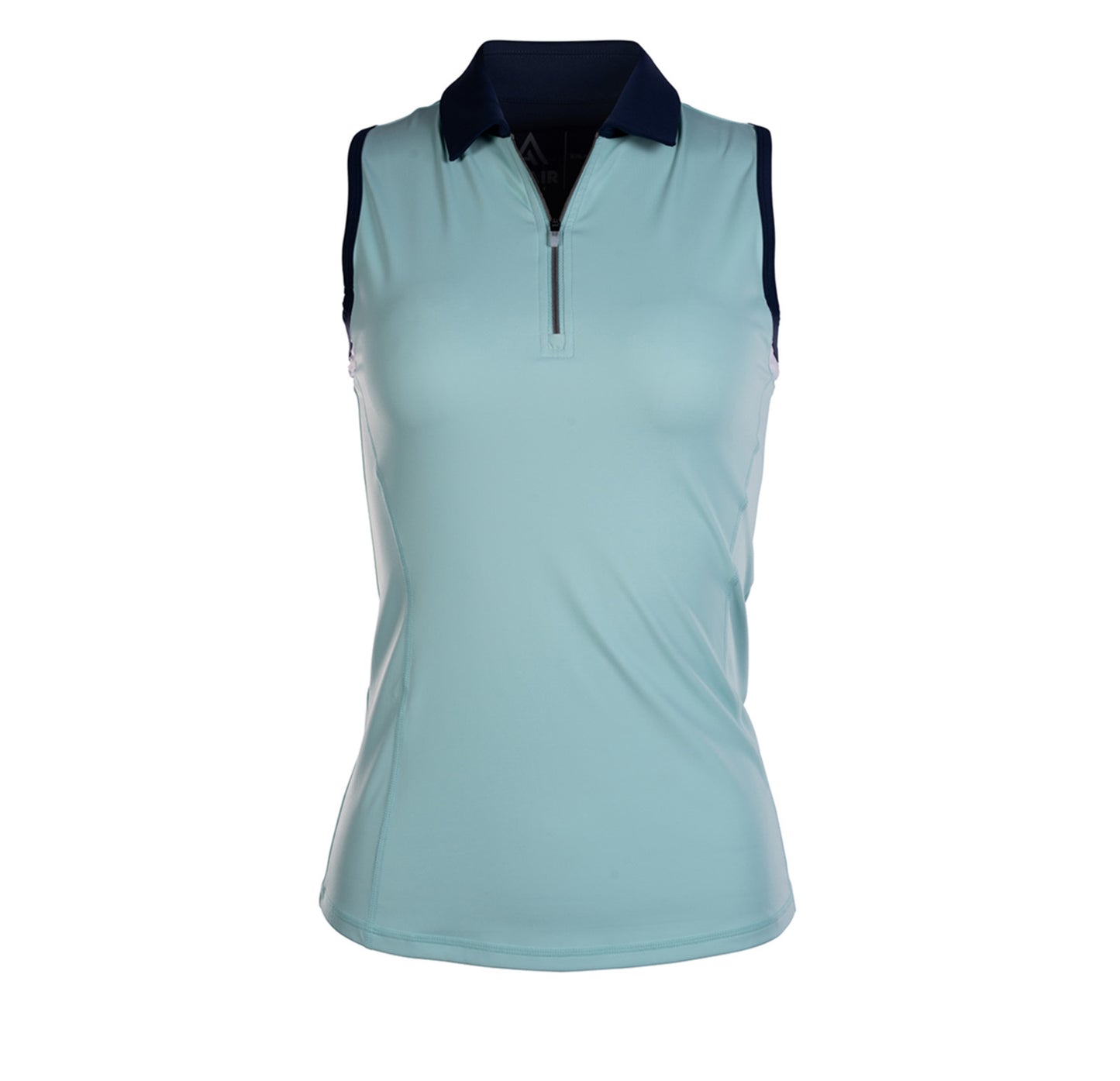 Sage Sleeveless Polo