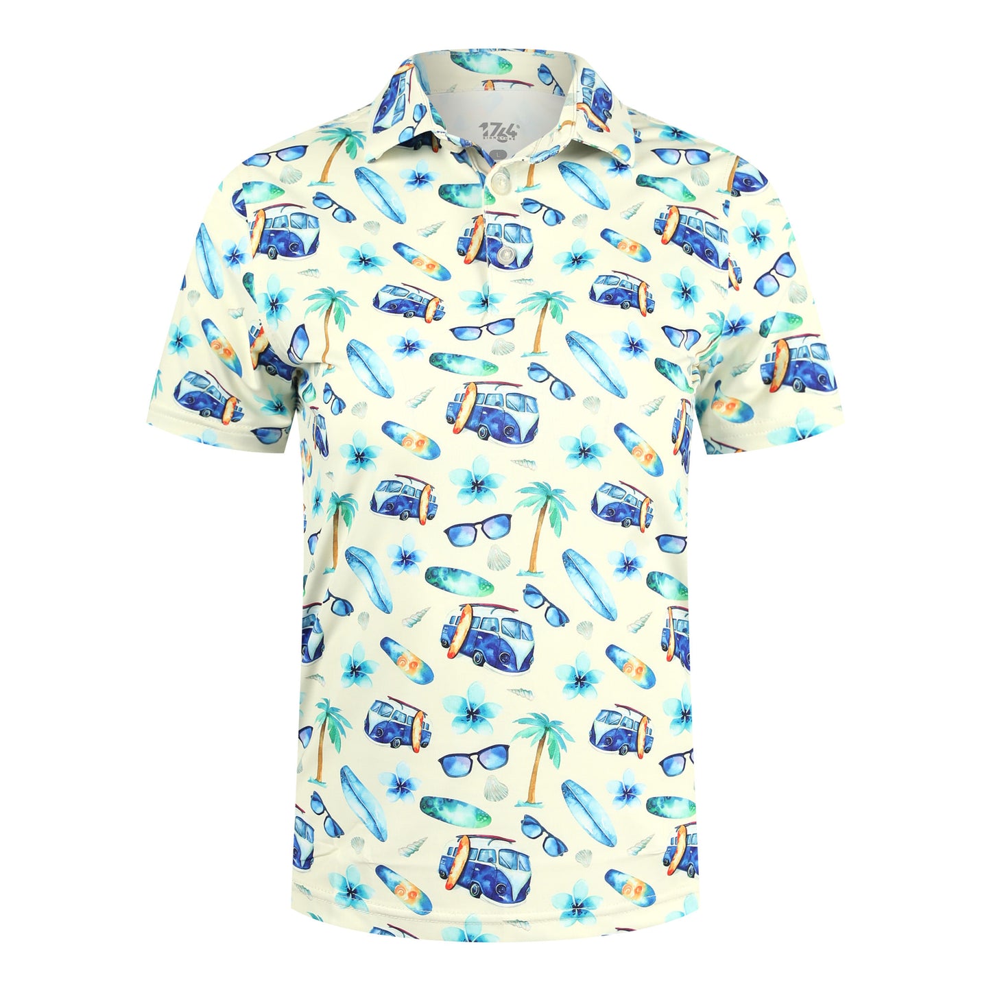 Clean Wave Polo- Pale Yellow