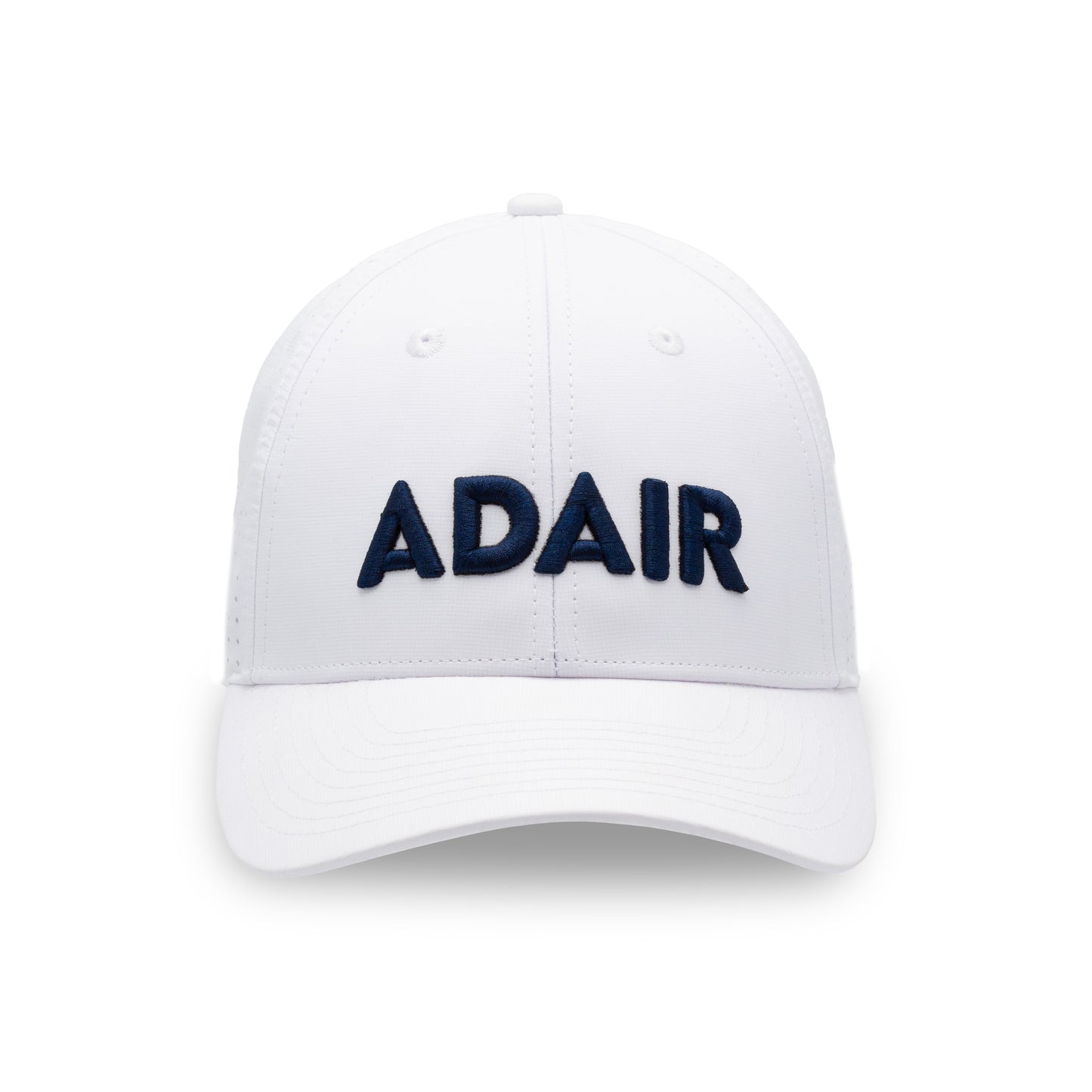 Adair Active Ladies Performance Hat - White/Navy